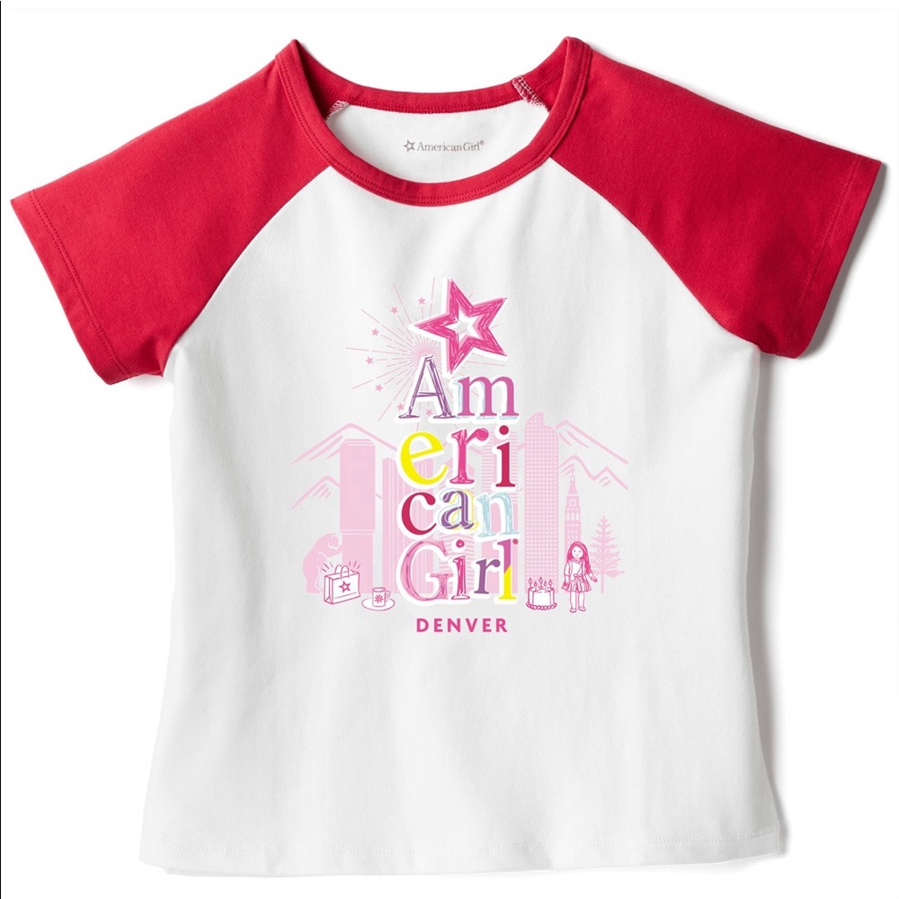 American Girl Doll- girl sized shirts New in package DENVER (this store closed)